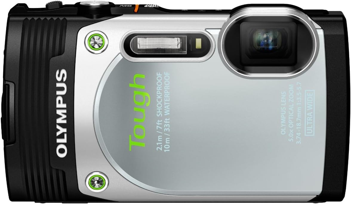 Olympus Stylus TG-850 IHS 16 MP Digital Camera (Black) - International Version
