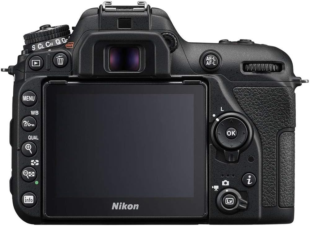 Nikon D7500 DSLR Camera - Bundle - (Body Only) (1581) + 2X EN-EL15 Battery + 2X SanDisk 64GB Card + Case + 12 Inch Flexible Tripod + Deluxe Cleaning Set + HDMI Cable + Hand Strap + More