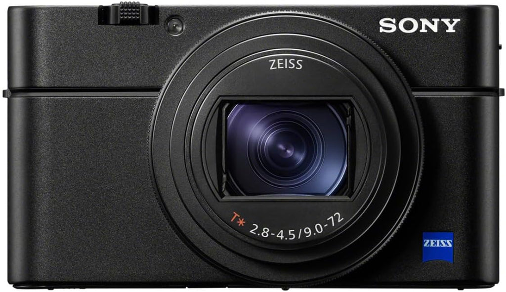 Sony DSC-RX100 VII Cyber-Shot Digital Camera Bundle with The Photo, Video, and Art Suite, Lithium-Ion Battery Pack, Carrying Case, and 64GB SDHC Memory Card (6 Items)