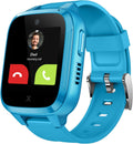 XPLORA Kidzi - Watch Phone for Children (4G) - Calls, Messages, Kids School Mode, SOS Function, GPS Location, Camera and Pedometer – (Subscription Required) (Kidzi on T-Mobile's Network, Blue)