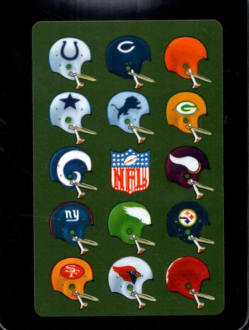 1963 STANCRAFT PLAYING CARDS GREEN BACKS #10-HEARTS JIM BROWN NMMT BROWNS HOF