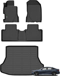 ANBINGO® Floor Mats & Cargo Liner for Honda Civic Hybrid Sedan 2025 2026, All Weather Car Floor Mat Floor Liners for Honda Civic 2025 2026 Accessories-Black