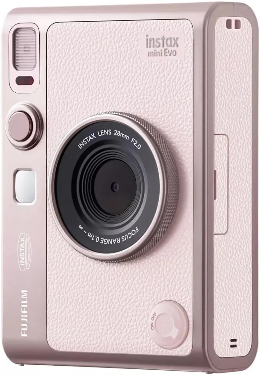 Fujifilm Instax Mini EVO Instant Camera (Pink)