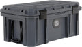 Overland Vehicle Systems 40100011 Dark Gray 95 QT Dry Box Storage with Drain and Bottle Opener | Waterproof Seal | Heavy-Duty Latches and Nylon Handles | Keeps Gear Safe, Dry and Organized