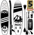 Roc Inflatable Stand Up Paddle Board with Premium SUP Paddle Board Accessories, Wide Stable Design, Non-Slip Comfort Deck for Youth & Adults