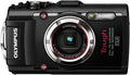 OM SYSTEM Olympus TG-3 Waterproof 16 MP Digital Camera (Black) - International Version (No Warranty)