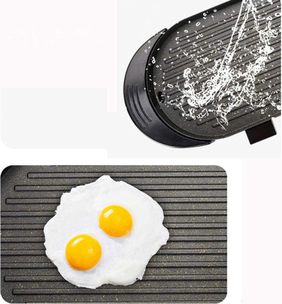 BBQ - The Electric Korean Barbecue Hot Pot Maifan Stone Multifunction and Hot Pot Table Grill and Fondue with Ceramic Coating 1500W [Energy Class A],Roundpot