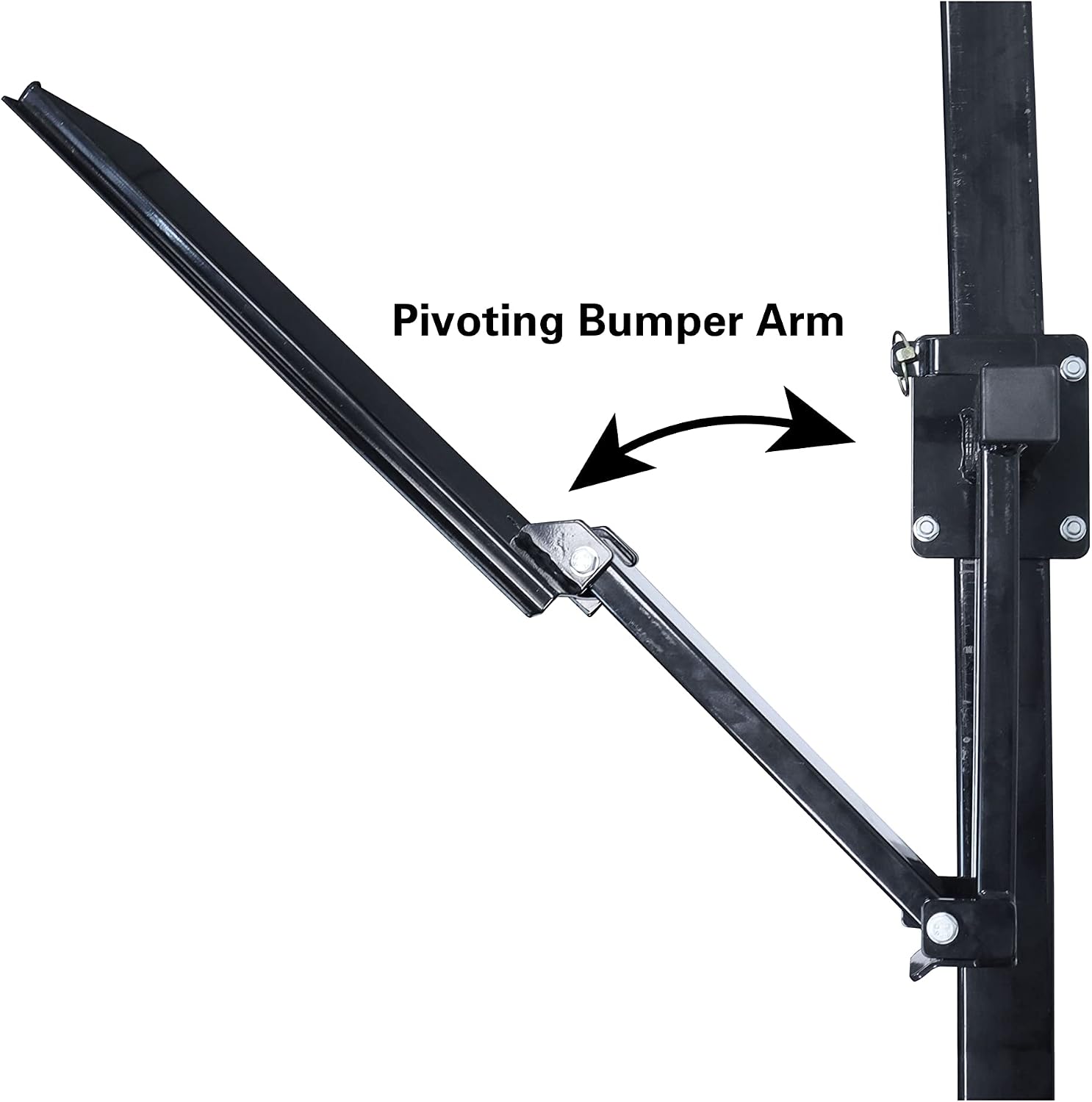 Quick Products QP-BGA Bumper-Mounted Swing Arm Assembly for Grilling, Tailgating, and More