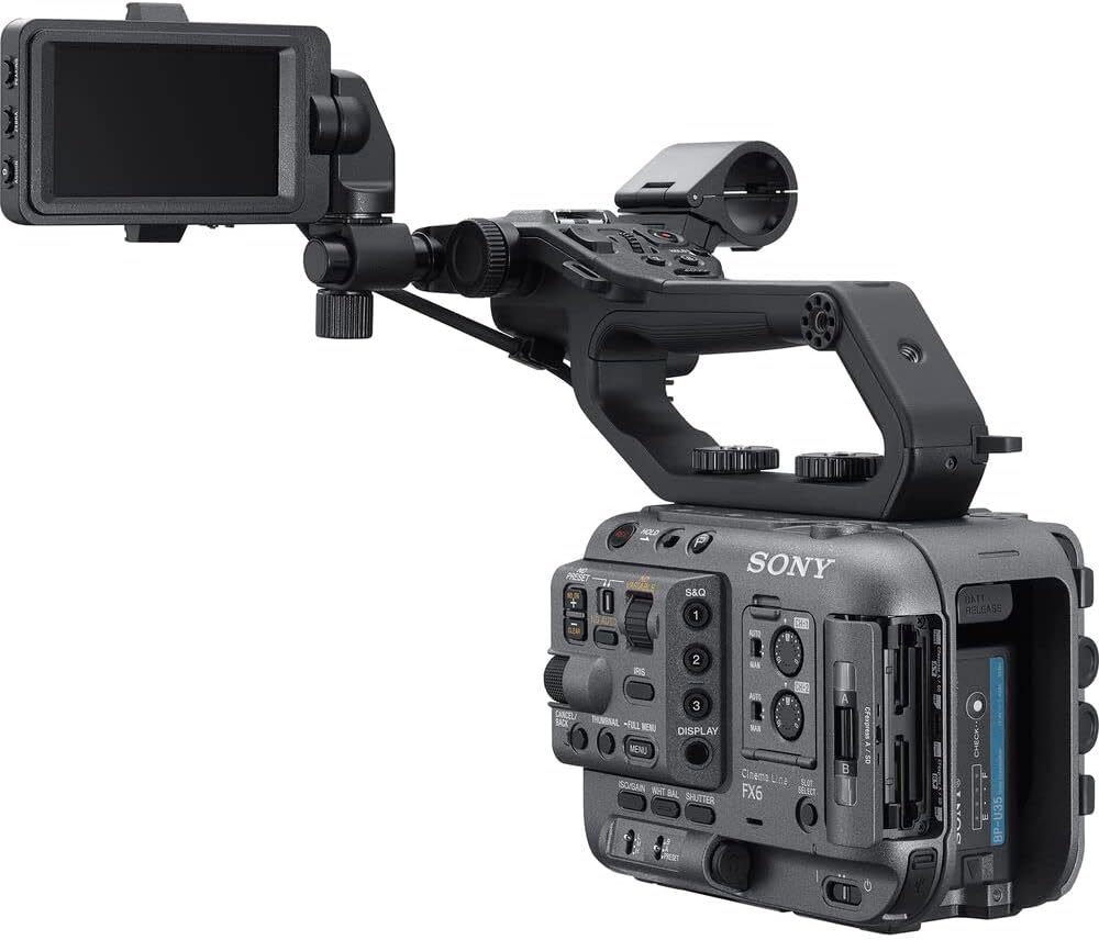 Sony FX6 Digital Cinema Camera Kit with 24-105mm Lens ILME-FX6VK, Sony FE 24-70mm Lens, 160GB Memory Card, BP-U35 Battery, Filter Kit, Color Filter Kit, Bag, Memory Card Wallet, and More