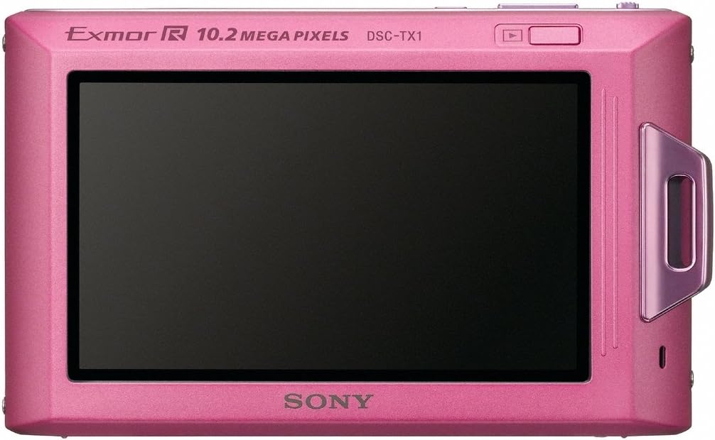 Sony Cyber-shot DSC-TX1/P 10MP 'Exmor R' CMOS Digital Camera with 3-inch Touch-Screen LCD (Pink)