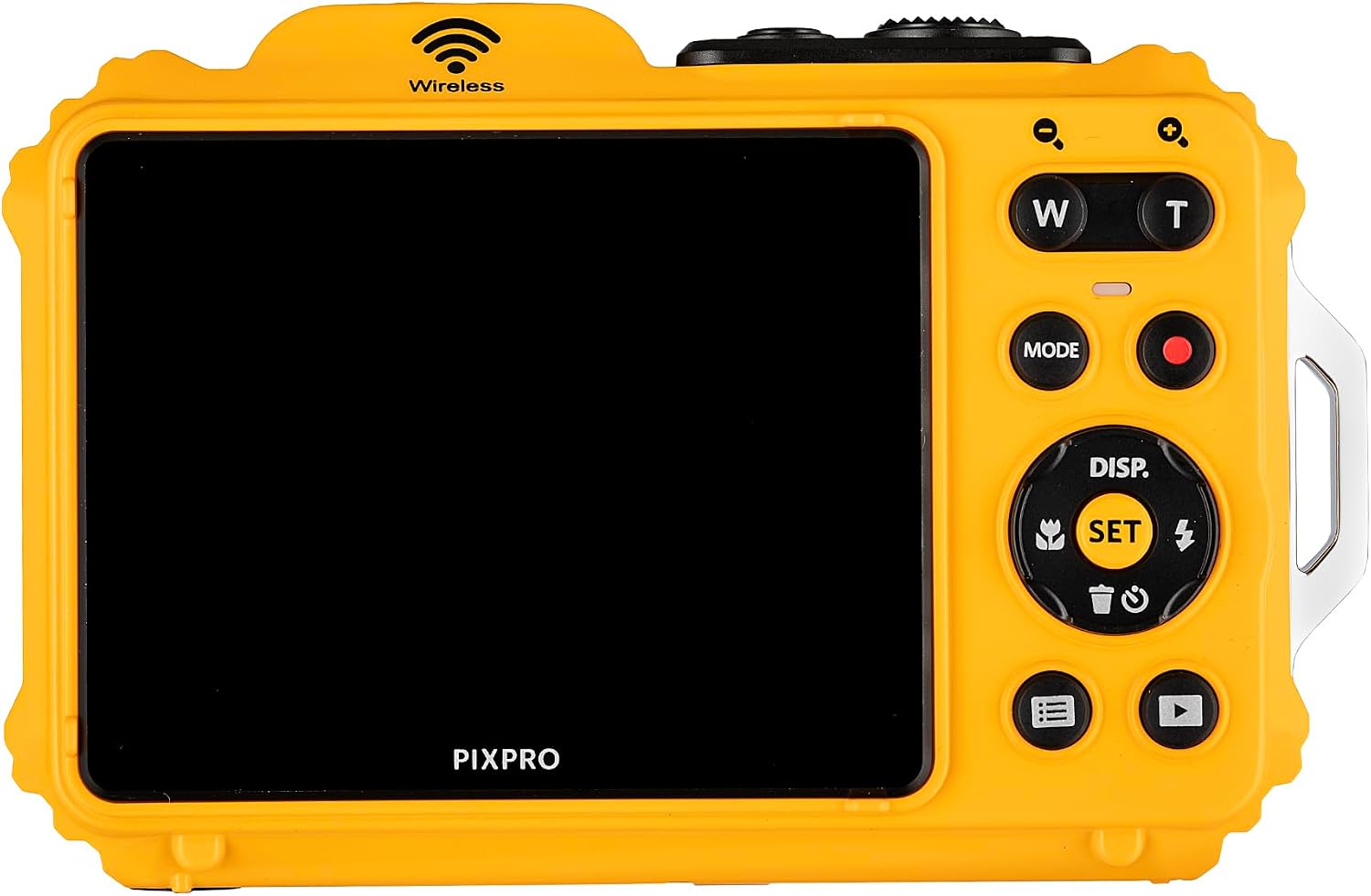 Kodak PIXPRO WPZ2 Digital Camera (Yellow) | Waterproof, Shockproof & Dustproof Camera with 16MP Sensor, 1080p Video & 4X Optical Zoom | for Travel & Outdoor use + 32GB Card + Vlogger Tripod + More