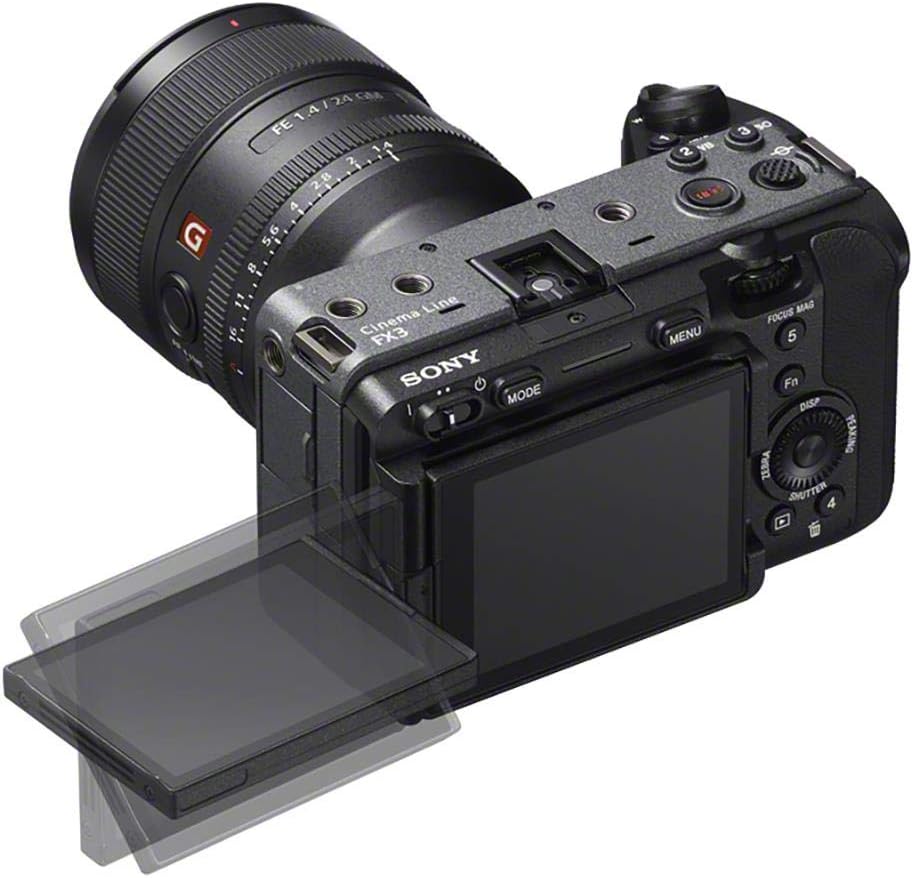 Sony Alpha FX3 Full-Frame Cinema Line Camera Bundle, With Sony TOUGH 160GB CFexpress Type A Memory Card for Digital Video Full Frame Camera