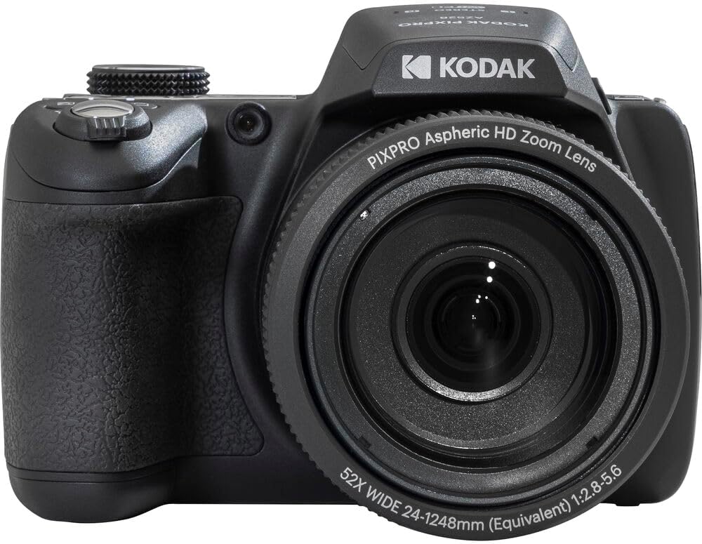 Kodak PIXPRO AZ528 Digital Camera Bundle, Includes: SanDisk 64GB SDXC Memory Card, Camera Bag and More (6 Items)