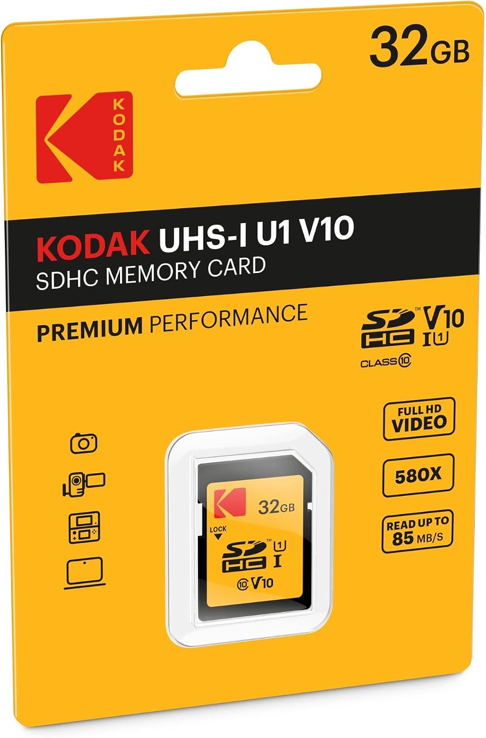 Kodak PIXPRO AZ425 Astro Zoom 20MP Digital Camera with 42x Optical Zoom (White) Bundle with Kodak 32GB SD Card (2 Items)