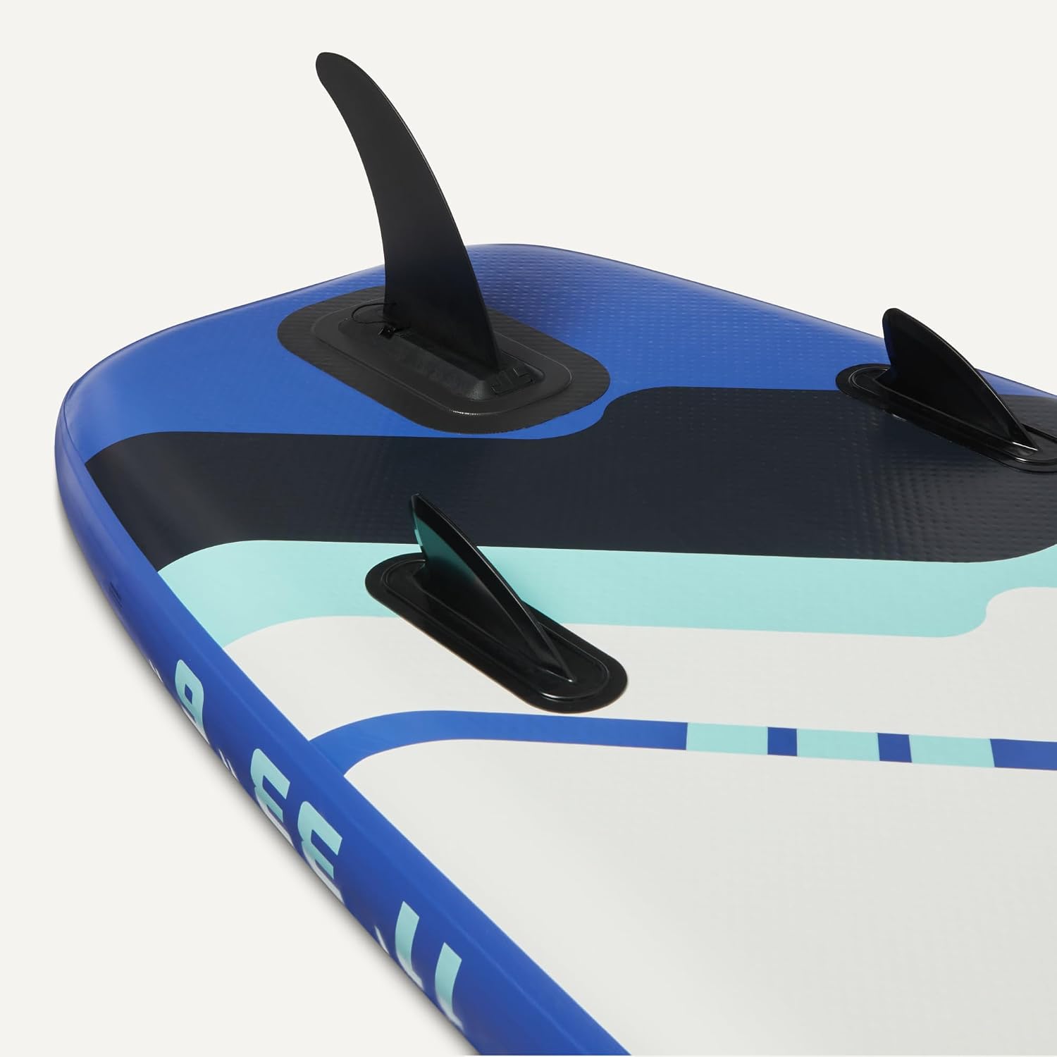 Amazon Basics Inflatable Stand Up Paddleboard with Accessories, 132' x 33' x 15', Blue