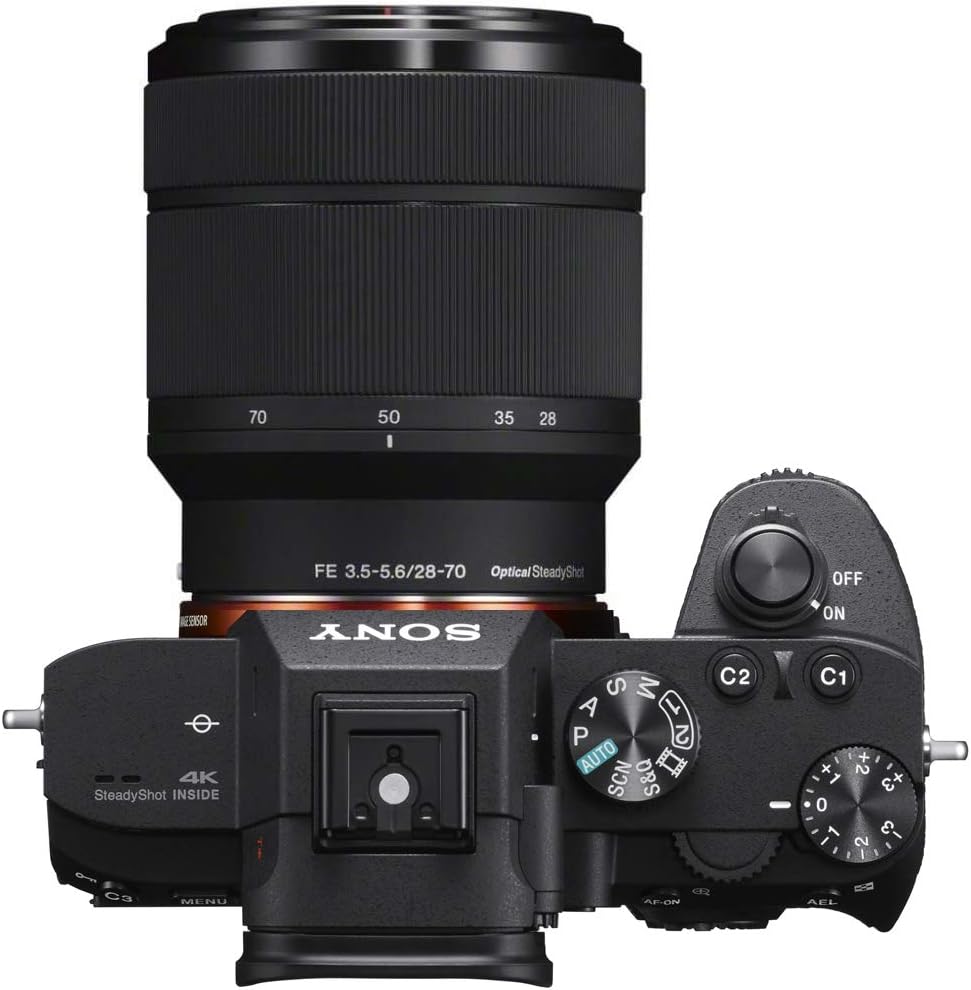 Sony ILCE-7M3K/B a7III Full Frame Mirrorless Camera with 2 Lens Kit FE 28-70mm F3.5-5.6 SEL2870 + FE 50mm F1.8 SEL50F18F | Official Sony USA Partner Model | Bundle with 2X 64GB Cards, Deco Gear Case