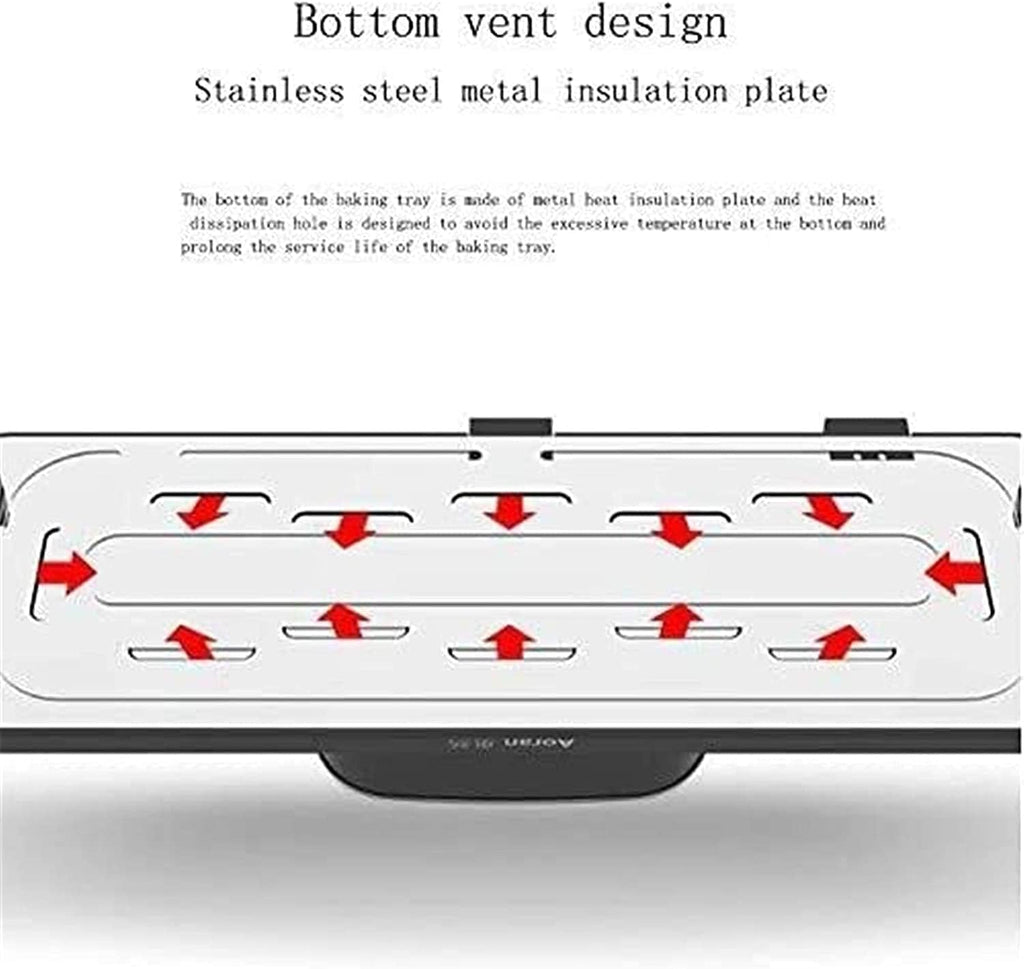Indoor Korean Barbecue Grill BBQ Grill and Hot Pot,Multi-Function Barbecue Hot Pot Double Pot Electric Grill Home Electric Baking Tray Korean Style Dual Control,Portable Nonstick Griddle