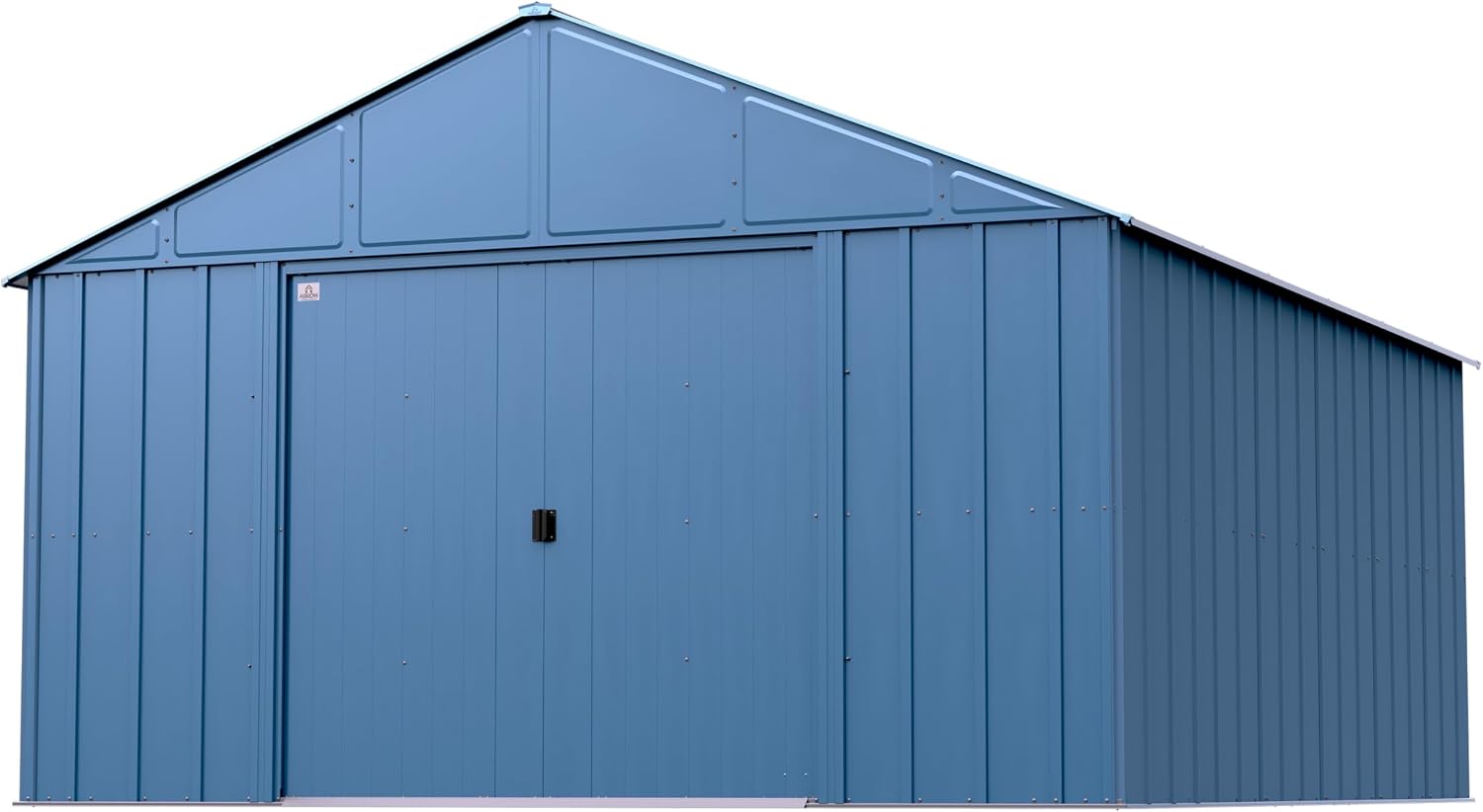 Arrow Classic Metal Shed, 12 x 14, Blue Grey