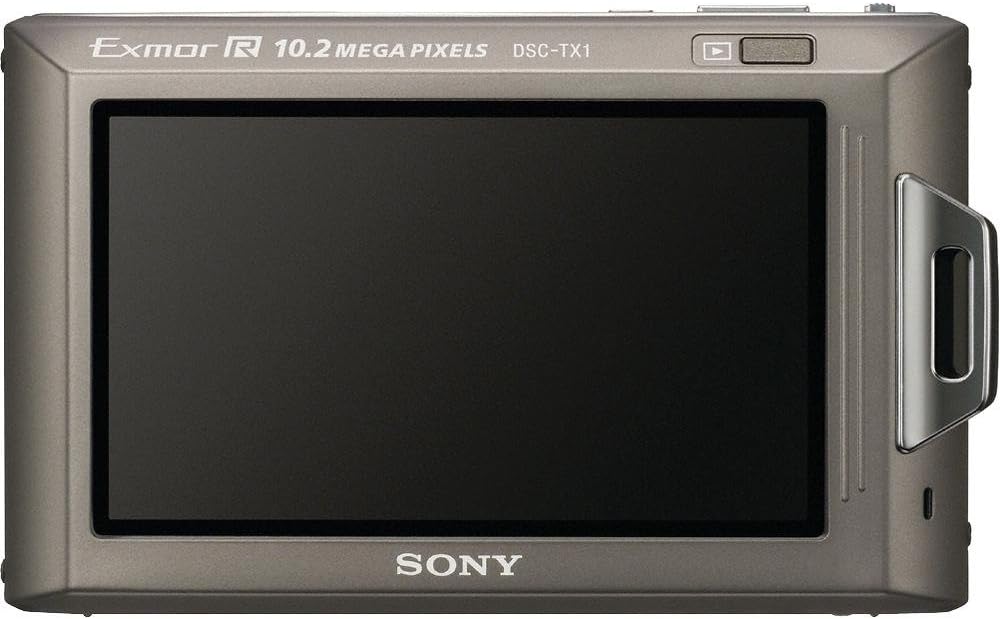 Sony Cyber-shot DSC-TX1/H 10MP 'Exmor R' CMOS Digital Camera with 3-inch Touch-Screen LCD (Grey)