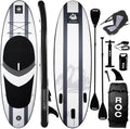 ROC Inflatable Stand Up Paddle Board with Premium SUP Paddle Board Accessories, Wide Stable Design, Non-Slip Comfort Deck for Youth & Adults