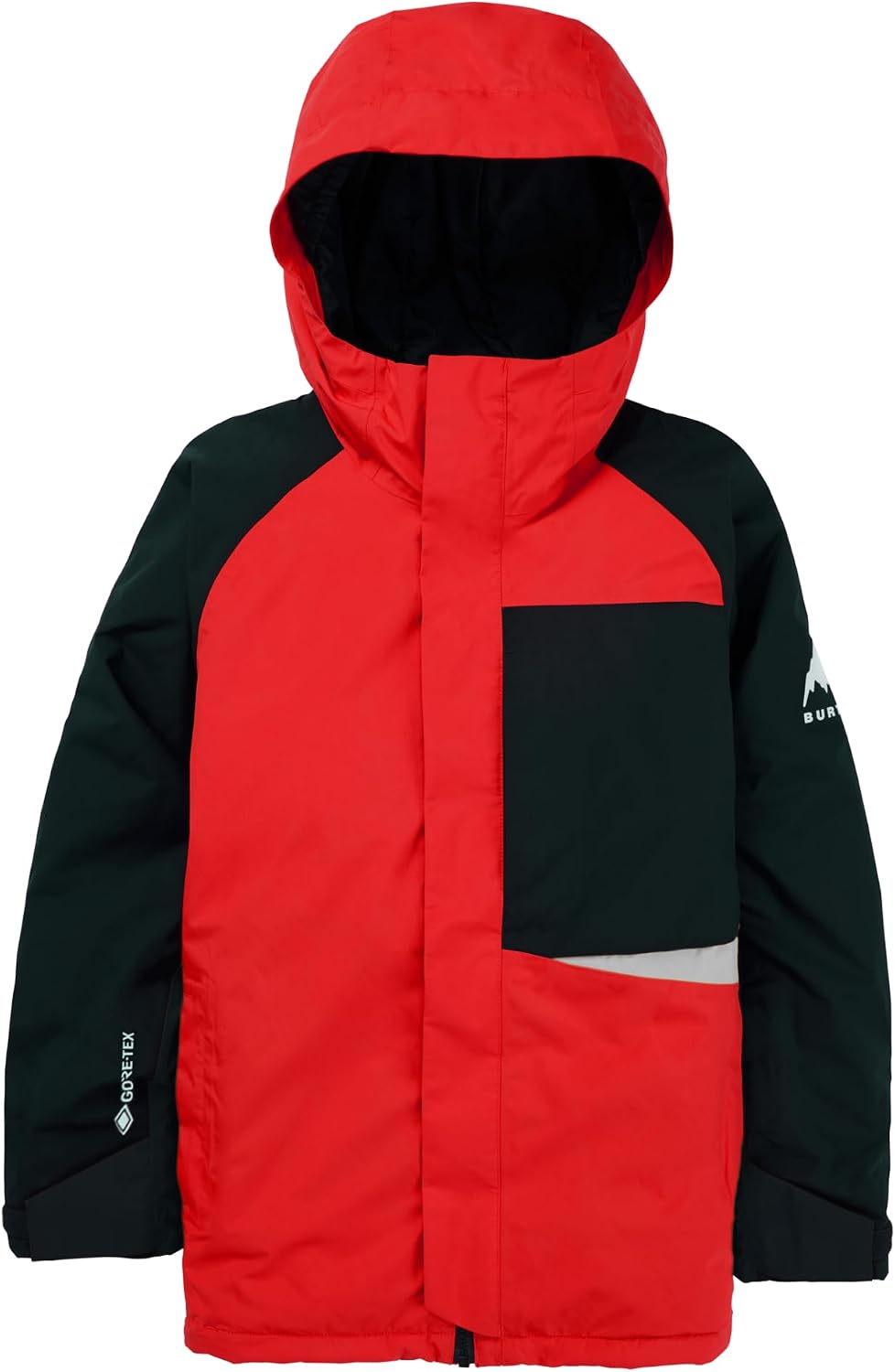 Burton Kids' Powline GORE-TEX 2L Jacket – Flame Scarlet/True Black, XS