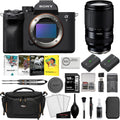 Sony a7 IV Mirrorless Digital Camera with Tamron 28-300mm Lens with Extra NP-FZ100 Battery + 128GB SD Card + Photo Software + Camera Bag + Cleaning Kit + Battery & Charger Bundle