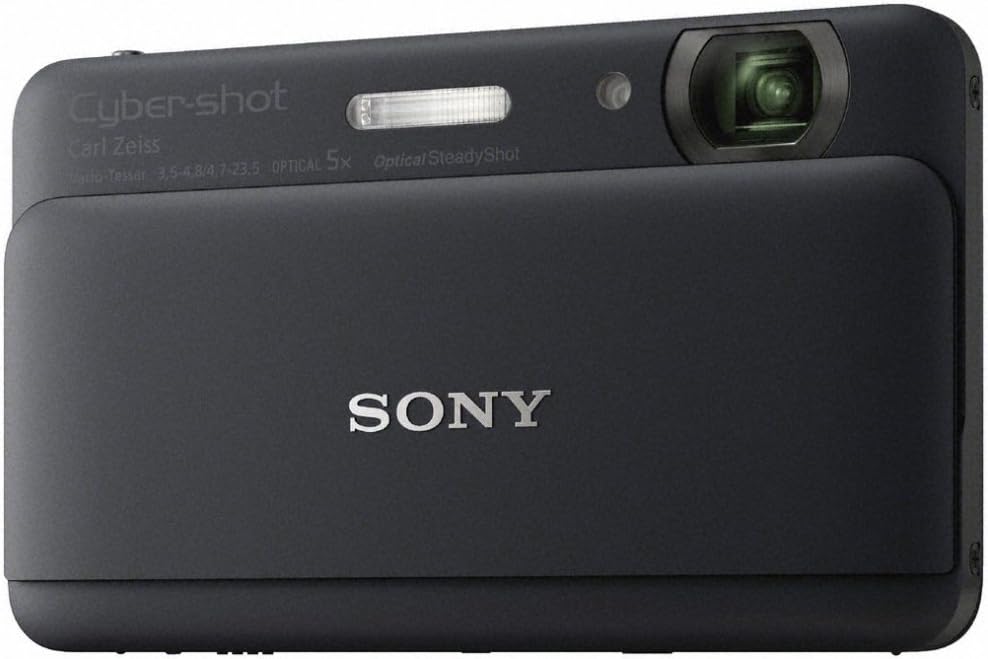 Sony Cyber-shot DSC-TX55 16.2 MP Slim Digital Camera with 5x Optical Zoom and 3.3-Inch OLED touch screen (black)