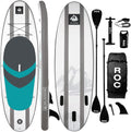 Roc Inflatable Stand Up Paddle Board with Premium SUP Paddle Board Accessories, Wide Stable Design, Non-Slip Comfort Deck for Youth & Adults