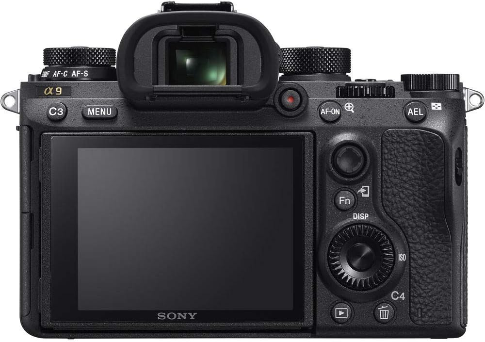 Sony Alpha a9 Mirrorless Digital Camera (Body Only) (ILCE9/B) + 64GB Memory Card + 2 x NP-FZ-100 Battery + Corel Photo Software + Case + External Charger + Card Reader + LED Light + More (Renewed)