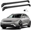 Lockable Roof Rack Cross Bars Compatible with Hyundai Ioniq 5 2022 2023 2024 2025 SEL XRT Limited（with roof Rails） Luggage Cargo Carrier Anti-Theft Metal Roof Rack Cross Rails 240lbs