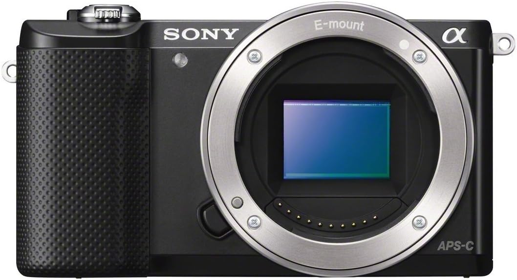 Sony Alpha A5000 ILCE5000/B 20.1MP Mirrorless Digital Camera Body Only (Black)