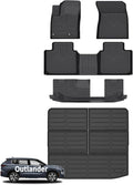 Wayhigh® Floor Mats & Cargo Liner for Mitsubishi Outlander 2022-2025 (Not Fit PHEV or Sport Models), All Weather TPE Car Mats Waterproof Heavy Duty, Floor Mats Custom Fit for Outlander Accessories