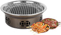 BBQ Barbeque Barbecue Grill,Korean Charcoal Smoke-Free Barbecue Grill,Uniform Heating,Outdoor Portable Barbecue Grill,3 Styles (Color : C)