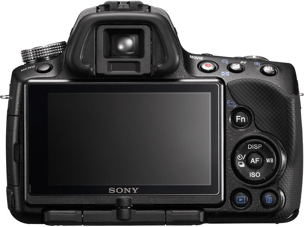 Sony Alpha SLT-A55V DSLR with Translucent Mirror Technology and 3D Sweep Panorama (Camera Body only) (Black)