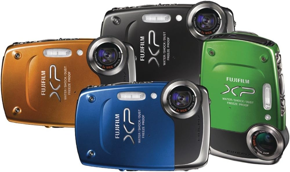 Fujifilm FinePix XP20 Black 14 MP Digital Camera with 5x Optical Zoom - Black