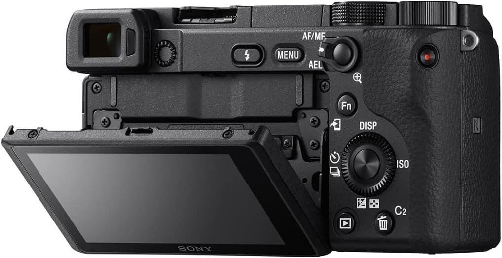 Sony Alpha a6400 Mirrorless Digital Camera with 18-135mm Lens (Black) with Photo and Video Suite, Memory Card, Rechargeable Battery (2-Pack) and Dual Charger, and Lens Protection Filter (6 Items)