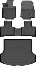 GINOWY-Floor Mats & Cargo Liner for 2023-2026 Lexus RX / RX350 / RX350h / RX500h, Custom Fit for RX Cargo Trunk Mat, Cargo Floor Liners for RX 2023 2024 2025 Accessories(NOT for RX450h & PHEV)