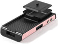 Electric Grill Indoor Portable Electric Grill, Indoor Grills, Electric Hot Pot Grill Electric Barbecue Grill Indoor 2 in 1 Large Capacity Indoor Multifunctional Non-Stick Pan Electric,Household Nonsti