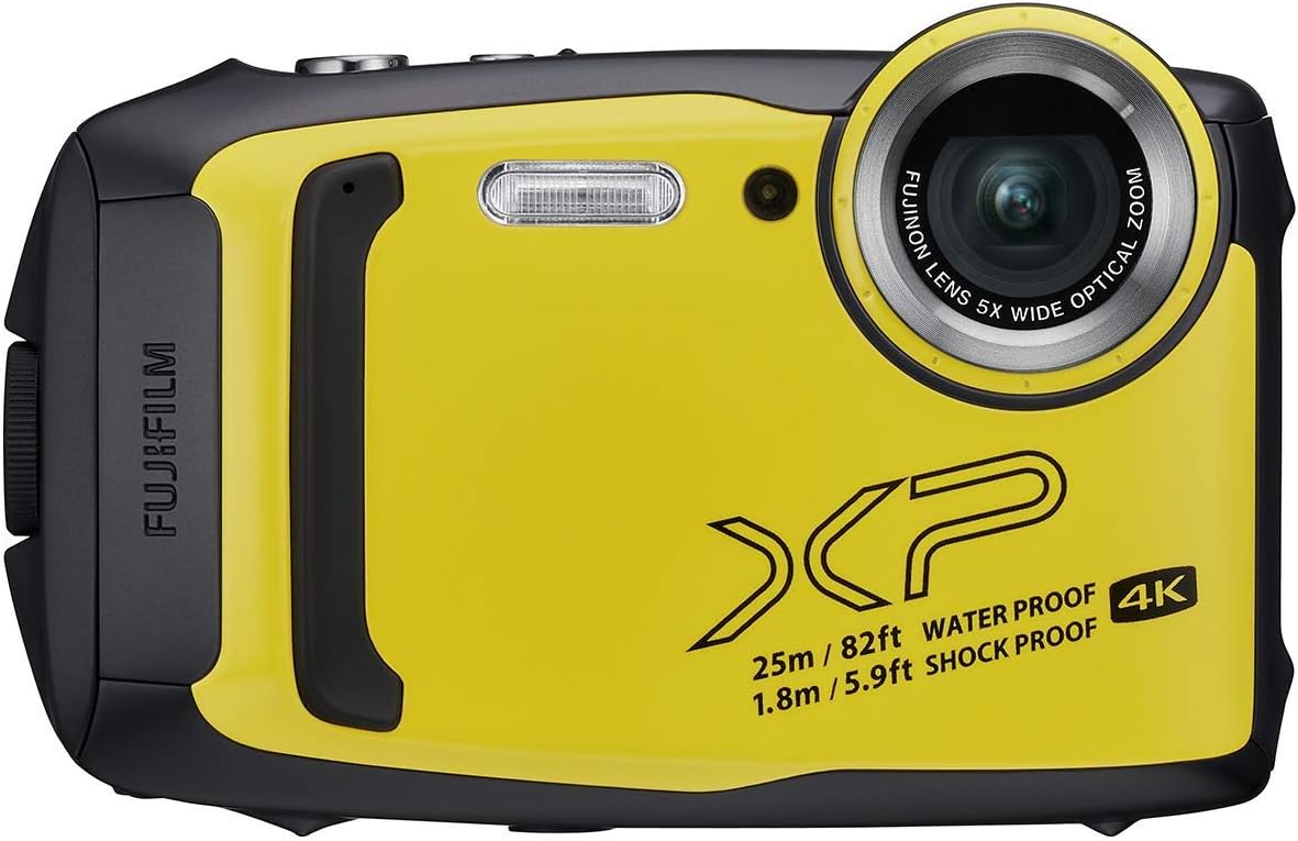 FinePix XP140 Bundle W/SD Card - Yellow