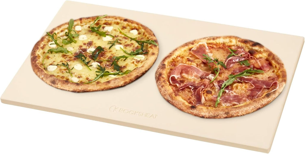 Pizza Stone, Rectangular Extra Large 22' x 14' x 0.6' Pizza Stones for Oven Grill BBQ, Industrial Commercial Heavy Duty Cordierite Baking Stone for Pizza Bread, Outdoor Pizza Accessories