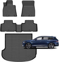 for Genesis GV80 Floor Mats 2026-2021(Only fit 5 Seats),Car Mats for Genesis GV80 All Weather Floor Mats Cargo Liner Accessories 2021-2026