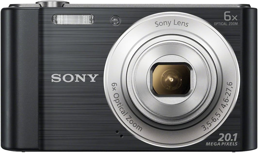 Sony Cyber-Shot W810 20MP Black Digital Camera