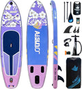 Inflatable Paddle Board for Adult, Paddle Board for All Skill Levels, Wide SUP Board with Primium Accessories Include SUP Carry Bag, Hand Pump, 10L Waterproof Bag
