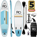 Roc Inflatable Stand Up Paddle Board 10' 6' with Premium SUP Paddle Board Accessories, Wide Stable Design, Non-Slip Comfort Deck for Youth & Adults