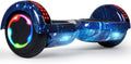 LIEAGLE Hoverboard, 6.5' Self Balancing Scooter Hover Board with Bluetooth Wheels LED Lights for Kids Adults