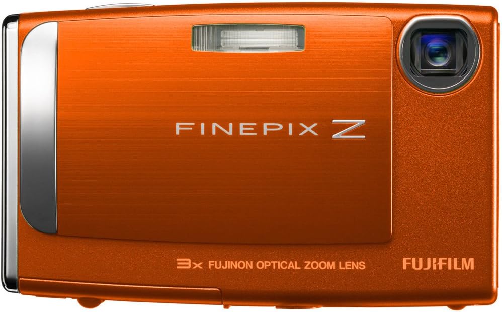 Fujifilm Finepix Z10fd 7.2MP Digital Camera with 3x Optical Zoom (Sunset Orange)
