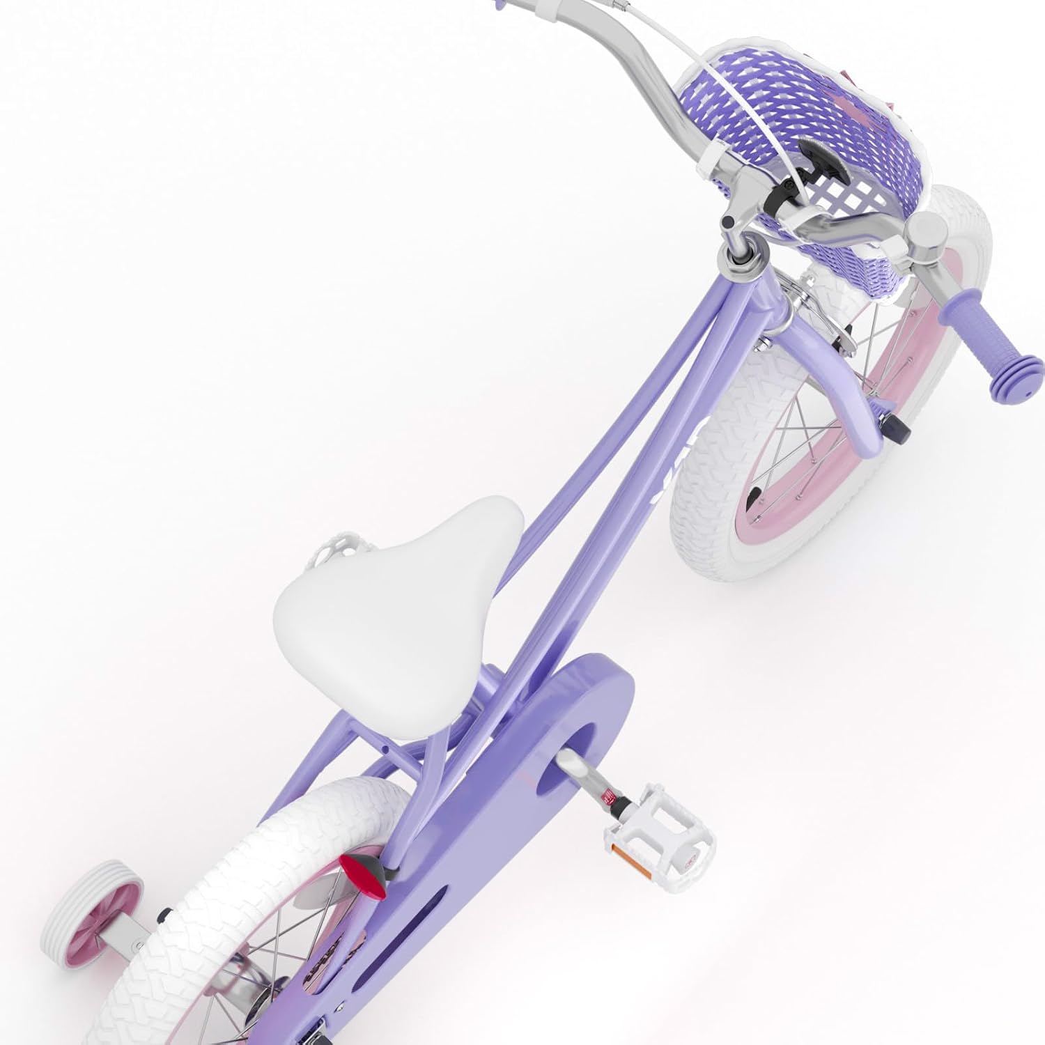 XJD Girls Bike for 2-12 Years Old Kids 12 14 16 20 Inch Toddler Bike,Retro Style Kids Bike with Training Wheels, 20 Inch Girl Bicycle with Kickstand