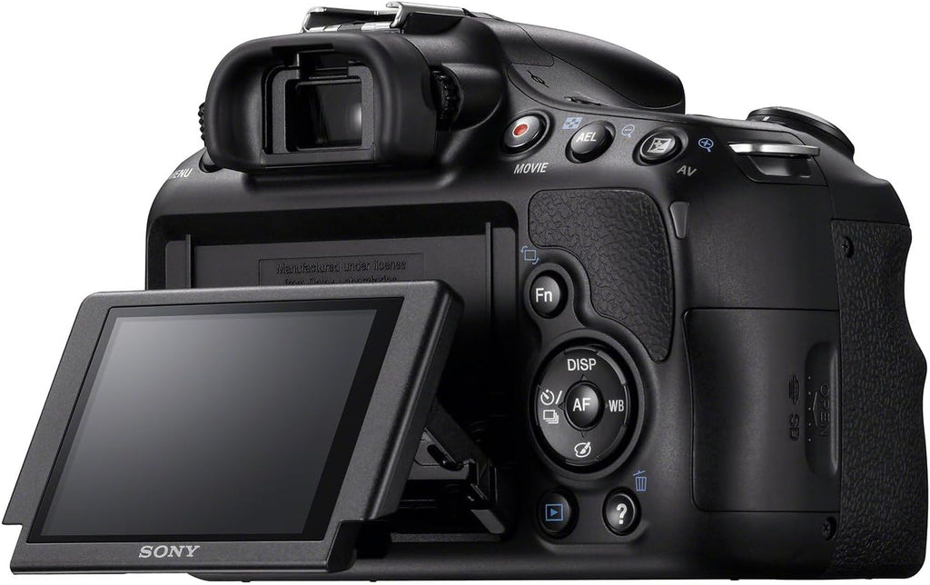 Sony SLT-A58K Digital SLR Kit with 18-55mm Zoom Lens, 20.1MP SLR Camera with 3-Inch LCD Screen (Black)