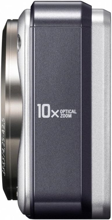 Sony Cyber-shot DSC-H55 14.1MP Digital Camera with 10x Wide Angle Optical Zoom with SteadyShot Image Stabilization and 3.0 inch LCD (Silver)
