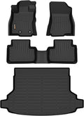 Binmotor-Floor Mats Cargo Liner Set for Subaru Forester 2025 2026, for Models Equipped Without Subwoofer (Not fit Hybrid/PHEV/Wilderness), All Weather Car Floor Mats for Subaru Forester Accessories